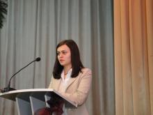 Голова Ради студентського самоврядування Колосінська Вікторія